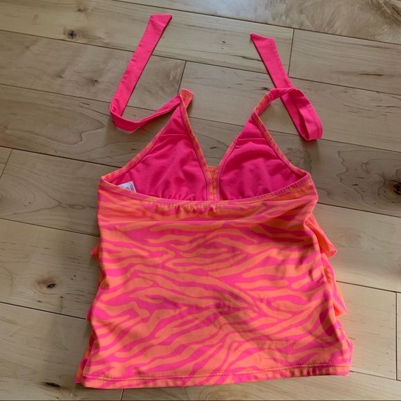 Justice 3 piece Tankini Bathing Suit Set 🌺 Size 12. - Picture 9 of 14